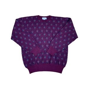 Vintage 80s 90s Tricots St. Raphael Wool Knit Pullover Sweater